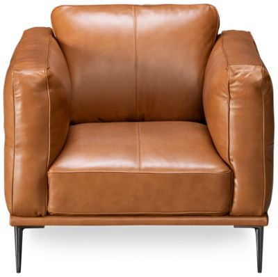 Newport Leather Chair Jordan S Furniture