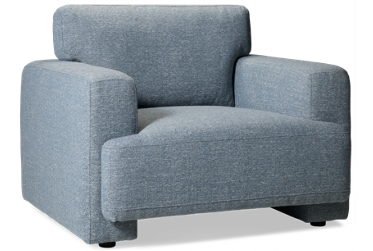 Tribeca Chair - Chic Contemporary Design - High Resiliency Foam Cushions - Streamlined Comfort
