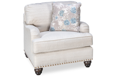 Design Series Chair with Nailhead