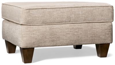 Manchester Ottoman - Performance Polyester Fabric - Cushioned Rectangular Top