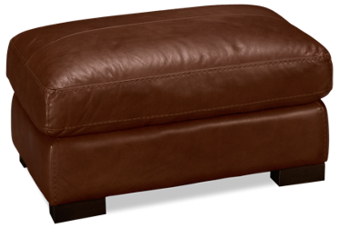 Dallas Leather Ottoman