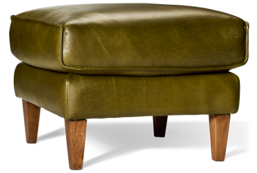 Soho Leather Ottoman