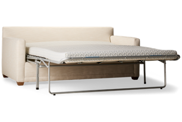 Sylvie Queen Sleeper Sofa - Transitional Style - Versatile Functionality - Memory Foam Mattress