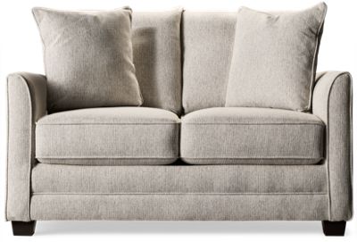 Stayover Twin Sleeper Chair & 1/2 - Contemporary Flared Arms - Memory Foam Mattress