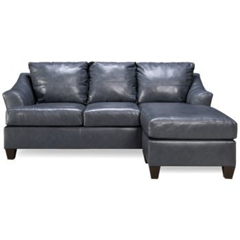 Morgan Leather Sofa Chaise