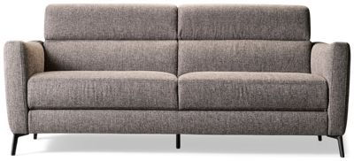 Greg Sofa - Plush Tufted Backs - Comfy Box Seats - Sleek Track Arms - Angled Minimalist Legs - Durable Polyester Cover