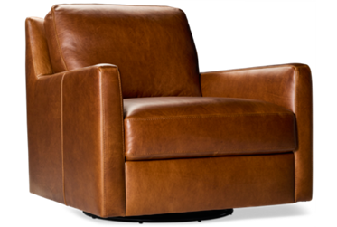 Houston Leather Swivel Chair