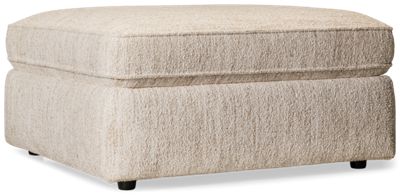 Sound Lounge Ottoman - Rectangular Padded Top - Durable Upholstery