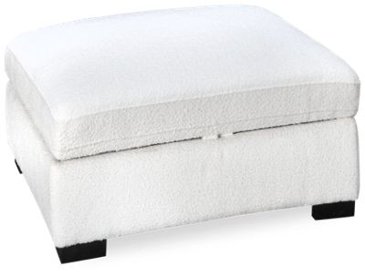 Sasha Square Storage Ottoman Jordan s Furniture