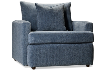 Tallahassee Chair & 1/2 - Super Soft Upholstery - One Toss Pillow - Durable Sunbrella Fabric