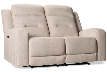 Juno Dual Power Loveseat Recliner with Tilt Headrest