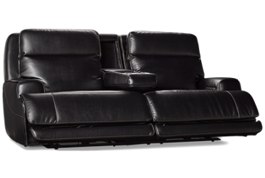 Eclipse Dual Power Sofa Recliner - Tilt Power Headrest - Power Lumbar - Heat & Massage - Center Console - Cup Holders - Immersive Audio