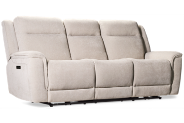 Anders Dual Power Sofa Recliner with Tilt Headrest & Table