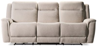 Anders Dual Power Sofa Recliner with Tilt Headrest & Table