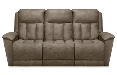 Clifford Dual Power Sofa Recliner with Tilt Headrest and Lumbar