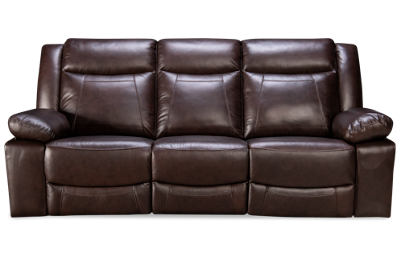 Dallas Leather Dual Power Sofa Recliner