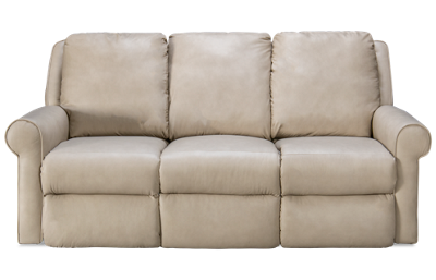 Keynote Leather Dual Power Sofa Recliner with Tilt Headrest