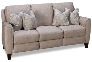 Happy Note Dual Power Sofa Recliner with Tilt Headrest