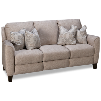 Happy Note Dual Power Sofa Recliner with Tilt Headrest