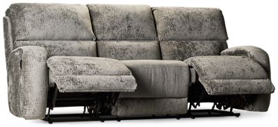 Fandango Sofa Recliner - Plush Tufted Seats - Cushioned Waterfall Backrest - Easy Side Pull Tabs