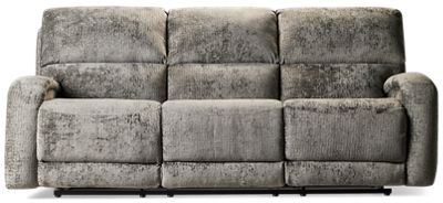 Fandango Sofa Recliner - Plush Tufted Seats - Cushioned Waterfall Backrest - Easy Side Pull Tabs