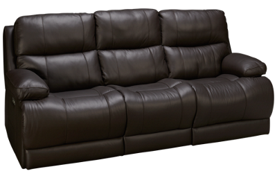 Palliser Kenaston Leather Dual Power Sofa Recliner with Tilt Headrest