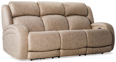 Optimus Dual Power Sofa Recliner - Tilt Power Headrest - Wireless Charging - Cupholders - Modern Comfort