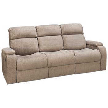 Austin Dual Power Sofa Recliner with Tilt Headrest, iTable & Lumbar