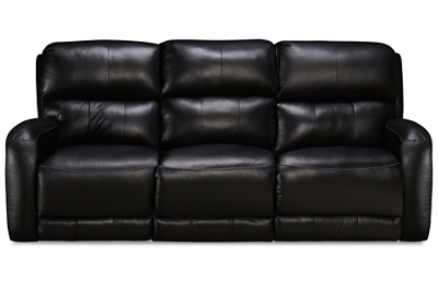 Fandango Leather Dual Power Sofa Recliner with Tilt Headrest