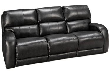 Fandango Leather Dual Power Sofa Recliner with Tilt Headrest
