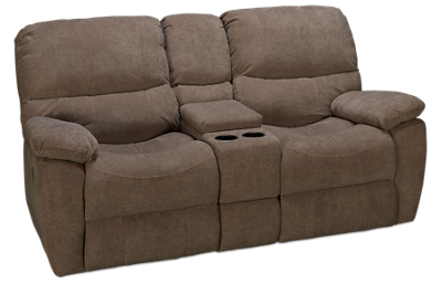 Synergy Marley Dual Loveseat Recliner with Console