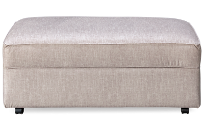 Sparks Accent Storage Ottoman with Pillows and Casters