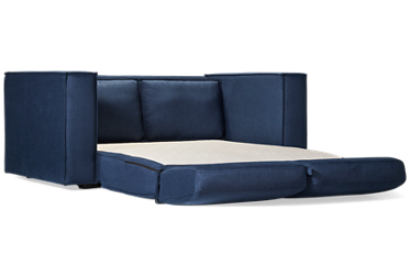 Doze Off Full Sleeper Loveseat - Full-Size Mattress - Quick Fold-Out - Loose Back Cushions