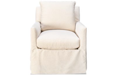Lilah Accent Swivel Glider with Slipcover
