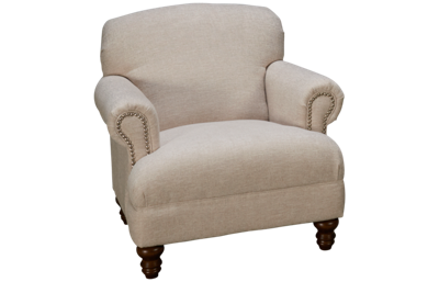 Klaussner Home Furnishings Sinclair Accent Chair with Nailhead