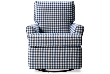Daytona Swivel Glider - Easy Care Sunbrella Fabric - Flared Arms - Plush T-Back Cushion - Lasting Comfort Support