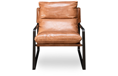 Emmett Leather Sling Chair