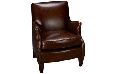 Aunt Jane Leather Accent Chair