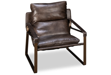Morgan Leather Accent Chair