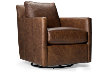 Jessica Leather Swivel Chair