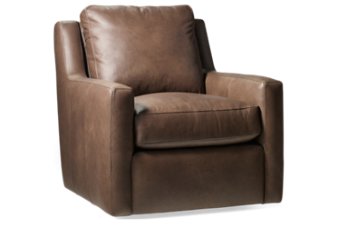 Design Series Leather Swivel Chair