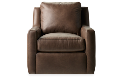 Design Series Leather Swivel Chair