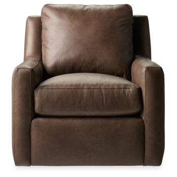 Design Series Leather Swivel Chair