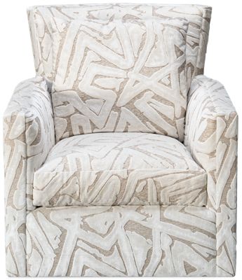 Huntington House Pit Accent Swivel Chair