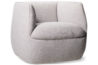 Greg Accent Swivel Chair - Plush Upholstery - 360-Degree Swivel - High Resiliency Foam Seat - Contemporary Style