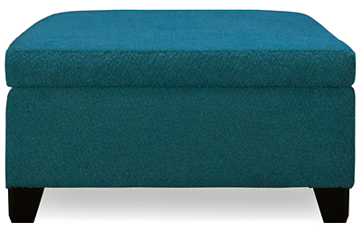 Choices Accent Storage Ottoman with Pillows