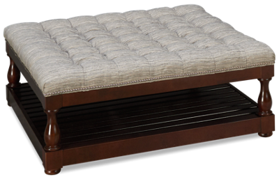 Comfort Accent Ottoman with Nailhead