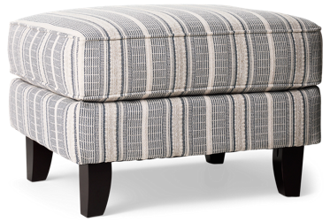 Awesome Accent Ottoman - Sleek Rectangular Silhouette - Stylish Square Tapered Legs - Easy Maintenance - Exceptional Comfort