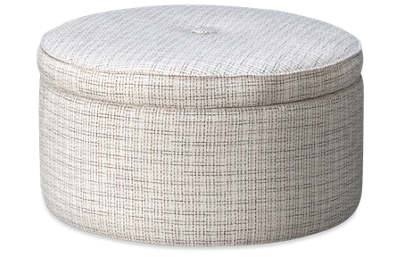 Choices Accent Storage Ottoman with Pillows