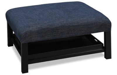 Craftmaster Design Series Cocktail Ottoman with Trays